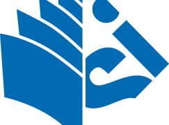blau weißes Logo des Sorbischen Instituts